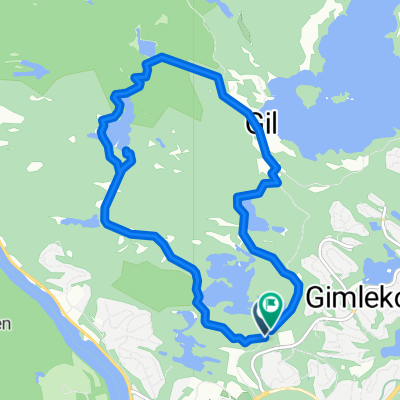 Tretjønnveien, Kristiansand S to Tretjønnveien, Kristiansand S