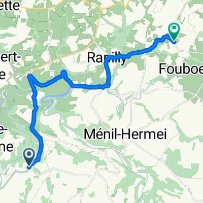 Rue des Granitiers, Athis-Val de Rouvre to Route de Fourneaux, Les Loges-Saulces