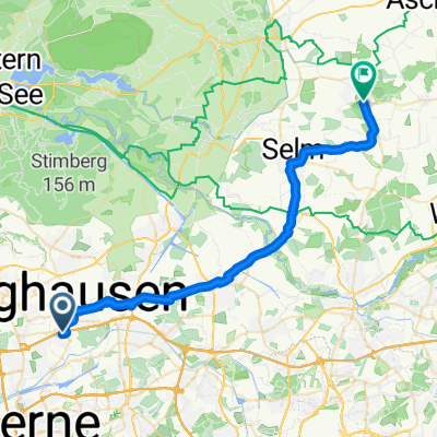 Ludgerusstraße nach Schloß Nordkirchen