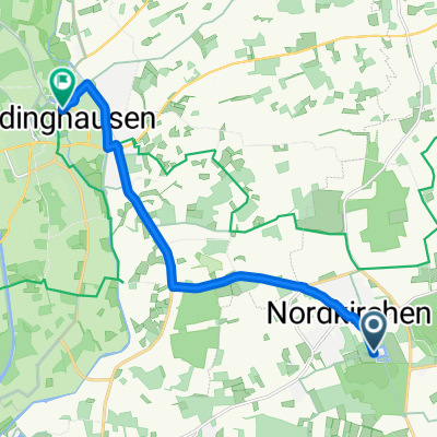 Tag 1 nordkirchen nach Lüdinghausen