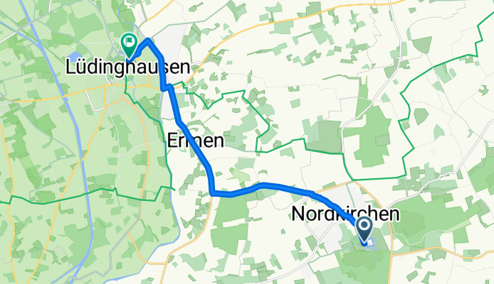 Tag 1 nordkirchen nach Lüdinghausen