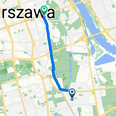 Stępińska, Warsaw to Nowy Świat, Warsaw