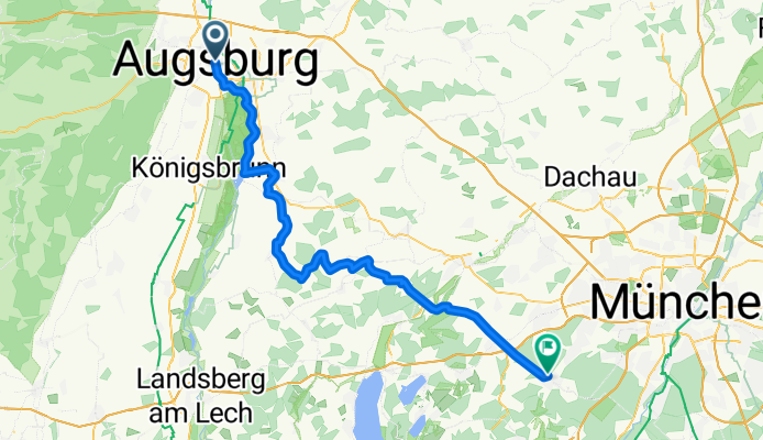 Augsburg - Gauting
