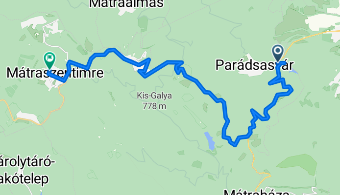 24117-es mellékút, Parádsasvár - Narád utca, Mátraszentimre