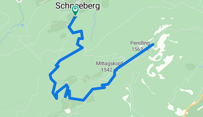 Von Thiersee über die Kala Alm zum Pendlinghaus am Gipfel des Pendling, dem Hausberg Kufsteins
