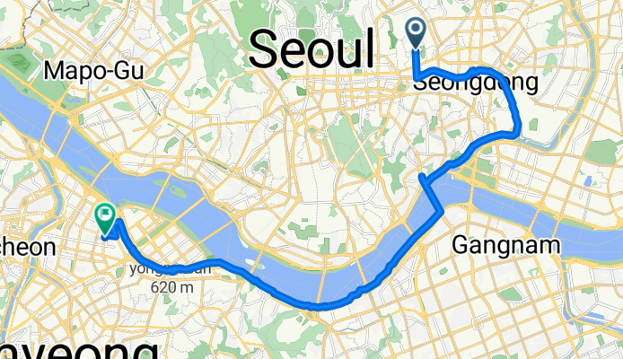 창신동, 서울특별시에서 영등포동7가, 서울특별시까지