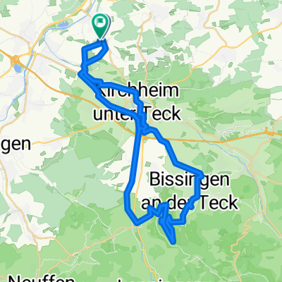 Otto-Hahn-Straße, Wernau nach Otto-Hahn-Straße, Wernau