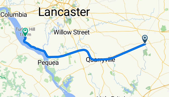 Valley Ave, Atglen to River Rd, Washington Boro