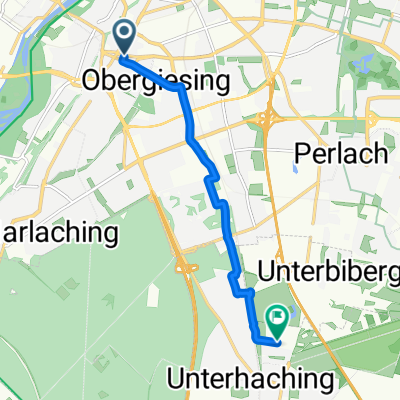 Wendelsteinstraße, München nach Am Sportpark, Unterhaching