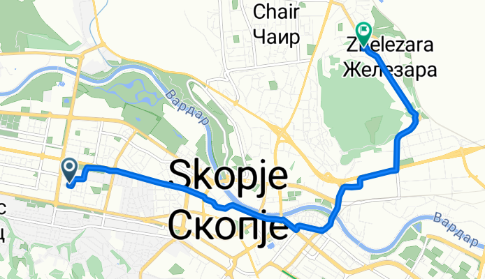Drezdenska, Skopje to Zenička, Skopje