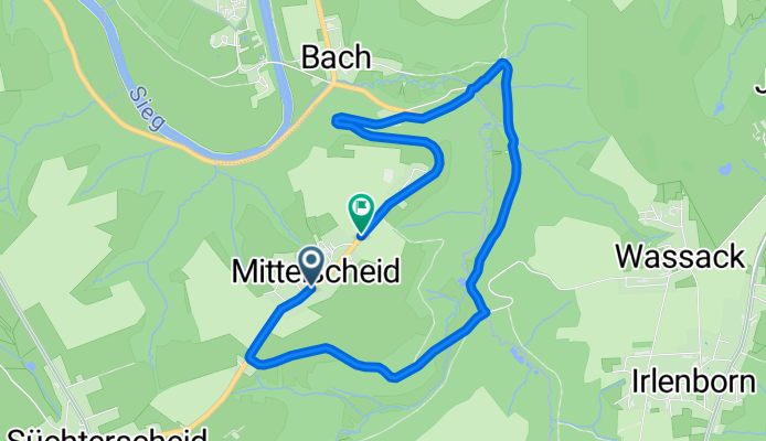 Im Bogen, Hennef (Sieg) nach Im Bogen, Hennef (Sieg)