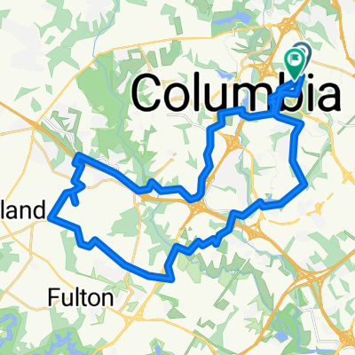 Thunder Hill Rd, Columbia to Thunder Hill Rd, Columbia