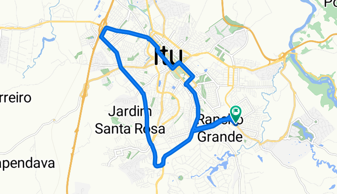 Rua Luís Pavanello, Itu a Rua Luís Pavanello, Itu