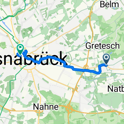 Burgstraße, Osnabrück nach Osterberger Reihe, Osnabrück