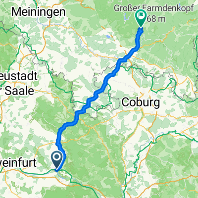 Am Ziegelbrunn, Haßfurt nach Am Badehaus, Masserberg