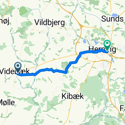 Kongevejen, Videbæk to Silkeborgvej, Herning