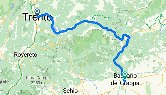 Trento - Bassano del Grappa