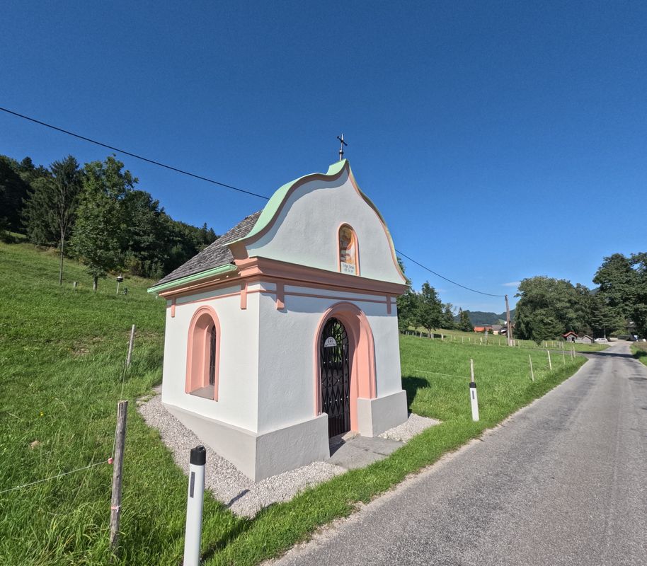 Maria am Wege Kapelle – Blick auf den Traunstein Runde von Sattledt