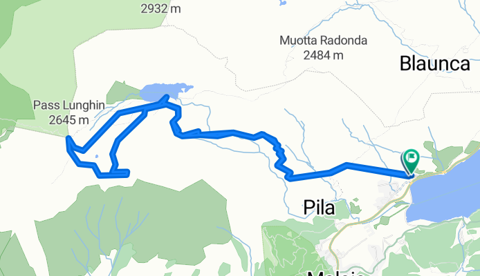 Strada Cantonale, Maloja to Capolago, Maloja