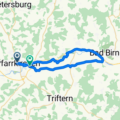 Route nach Pfarrkirchen