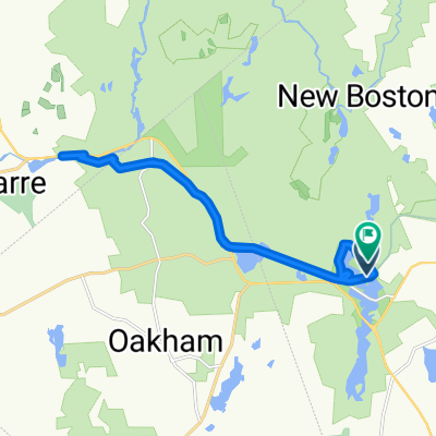Whitehall Rd, Rutland to Whitehall Rd, Rutland