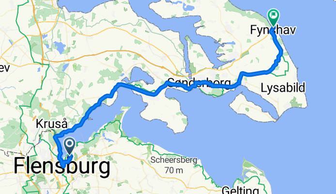Fichtestraße nach Augustenborg