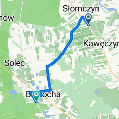 Turowice, Konstancin-Jeziorna do Spokojna, Baniocha