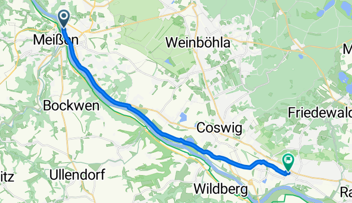 08.08.25 Hafenstraße, Meißen nach Güterhofstraße, Radebeul