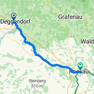 Bahnhofstraße nach Ferdinand-Wagner-Straße