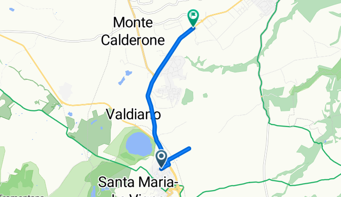 Via Sabatini Mario, Monterosi a Via Nepesina, Nepi