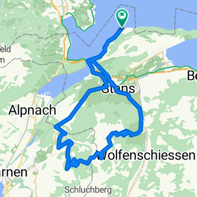Route in Stansstad