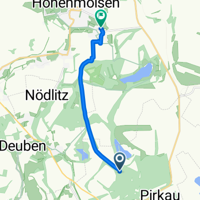 Straße Ohne Straßennamen nach Teichweg