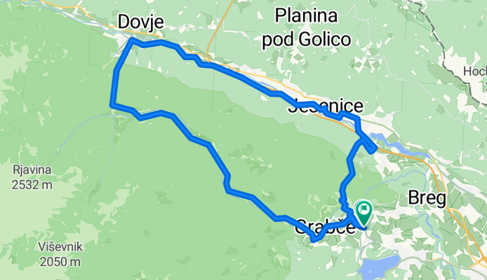 Rečiška cesta to Rečiška cesta