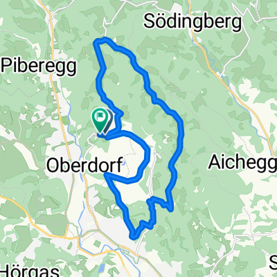 Hochtregister Straße, Bärnbach nach Hochtregister Straße, Bärnbach