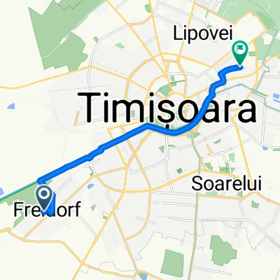 Route to Strada Renaşterii 24B