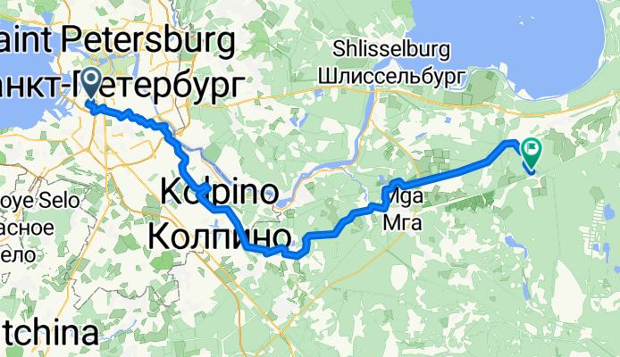 From Saint Petersburg to Gatchina