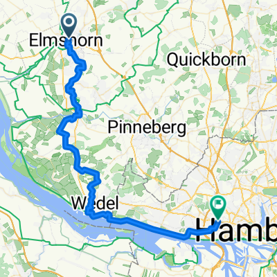 Von Elmshorn bis Hamburg