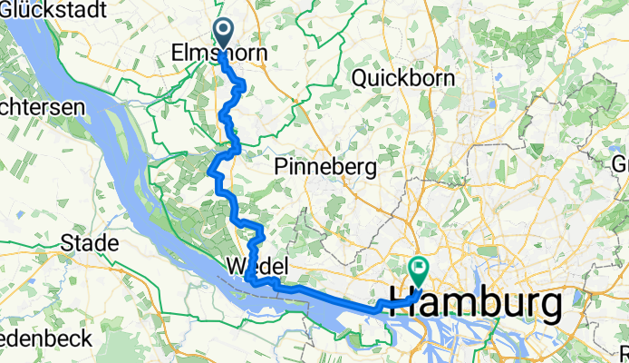 Von Elmshorn bis Hamburg