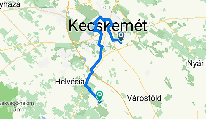 Momofuku utca, Kecskemét - Kamilla utca, Kecskemét