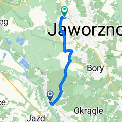 Zwycięstwa, Jaworzno do Towarowa, Jaworzno