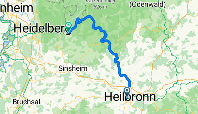 Heilbronn - Neckarsteinach
