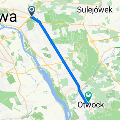 Ostrobramska, Warszawa do Otwock