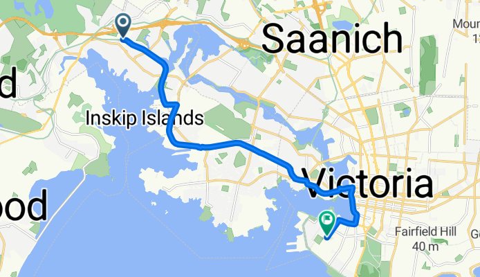 Island Hwy, View Royal to Simcoe St, Victoria