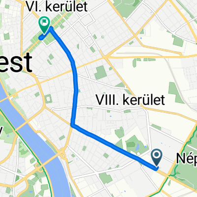 Győrffy István utca, Budapest to Liszt Ferenc tér, Budapest