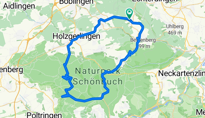 Sonnenhalde to Auf der Langenhalde