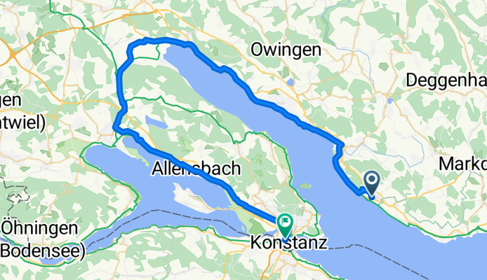 Meersburg - Konstanz Untersee