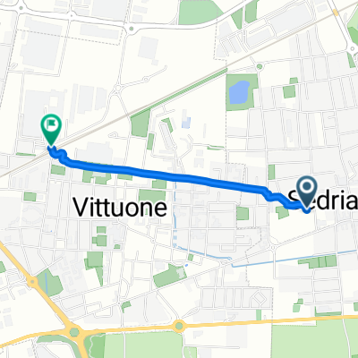 Via Magenta, Sedriano a Via Luigi Cadorna, Vittuone