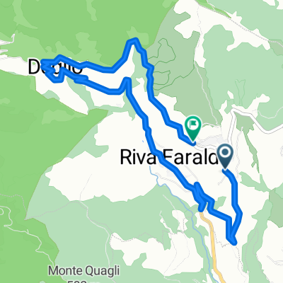 Route in Villa Faraldi