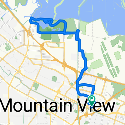 Nicholas Dr, Mountain View to Nicholas Dr, Mountain View