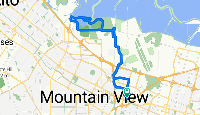 Nicholas Dr, Mountain View to Nicholas Dr, Mountain View